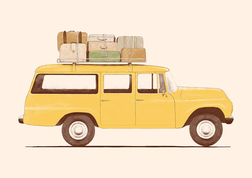 Summer Car a┬ÿ┬àa┬ÿ┬àa┬ÿ art print by Florent Bodart for $57.95 CAD