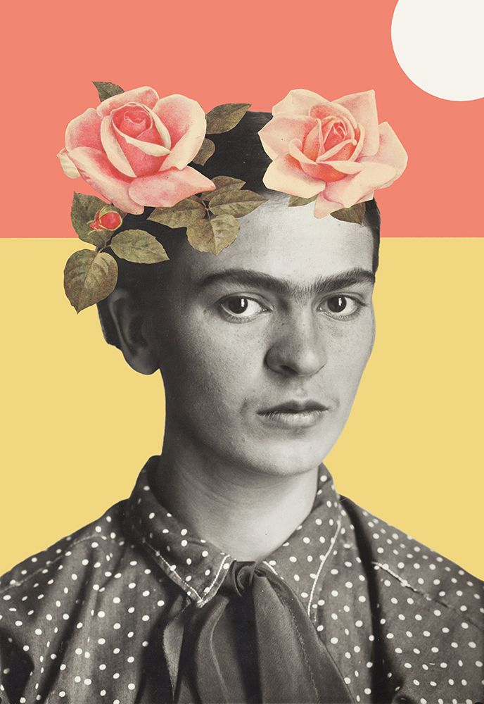 Frida Kahlo art print by Florent Bodart for $57.95 CAD