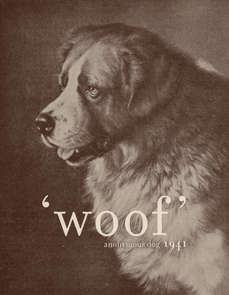 Famous Quote Dog art print by Florent Bodart for $57.95 CAD