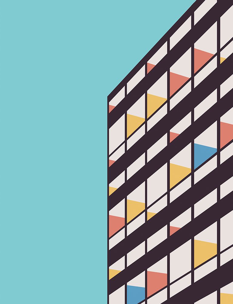 Corbusier art print by Florent Bodart for $57.95 CAD