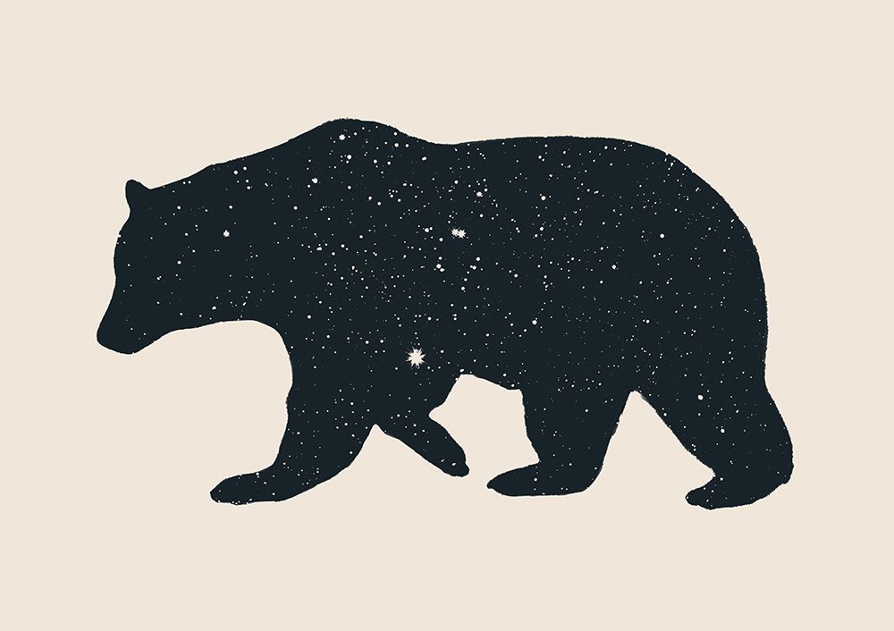 Cosmic Bear art print by Florent Bodart for $57.95 CAD