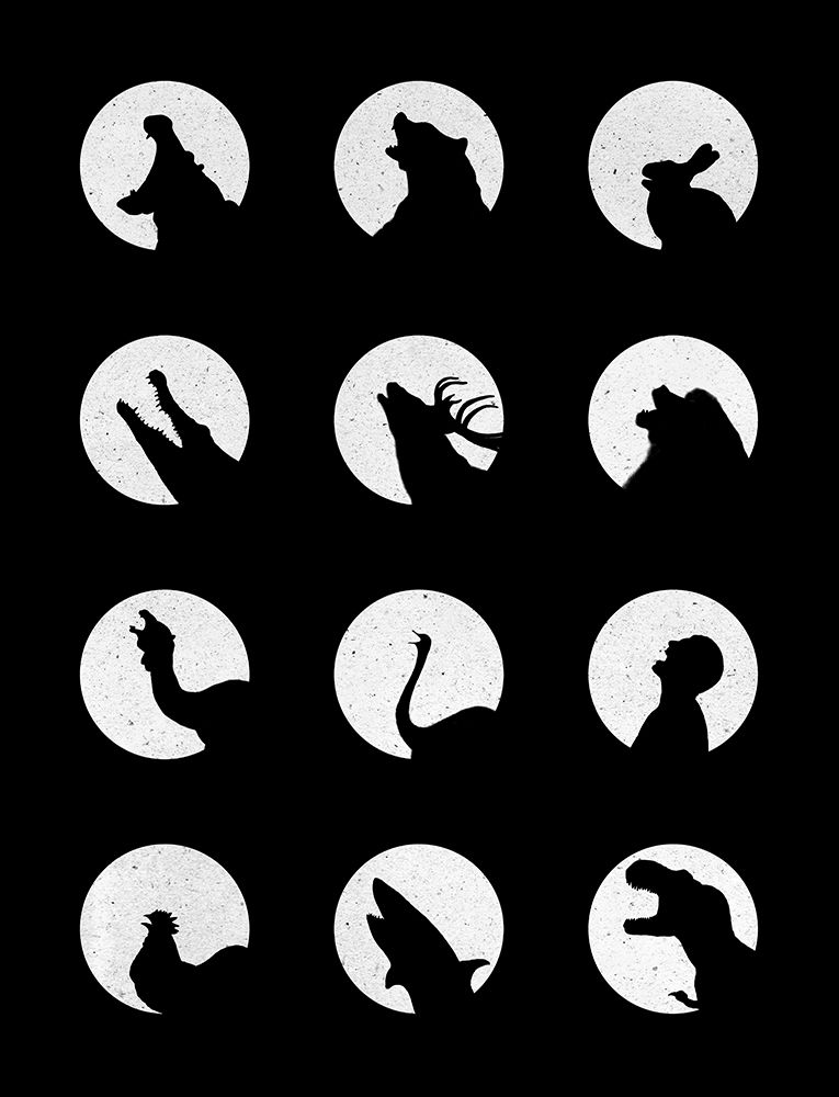 Wolfs Night Off art print by Florent Bodart for $57.95 CAD