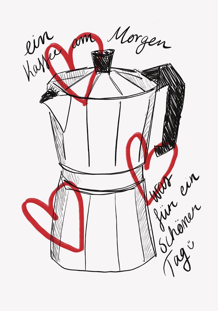 Kaffee am Morgen art print by Athene Fritsch for $57.95 CAD