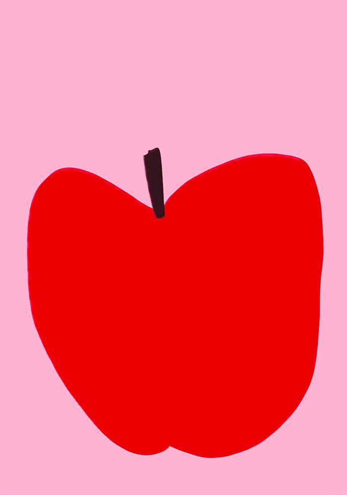 Apple art print by Athene Fritsch for $57.95 CAD