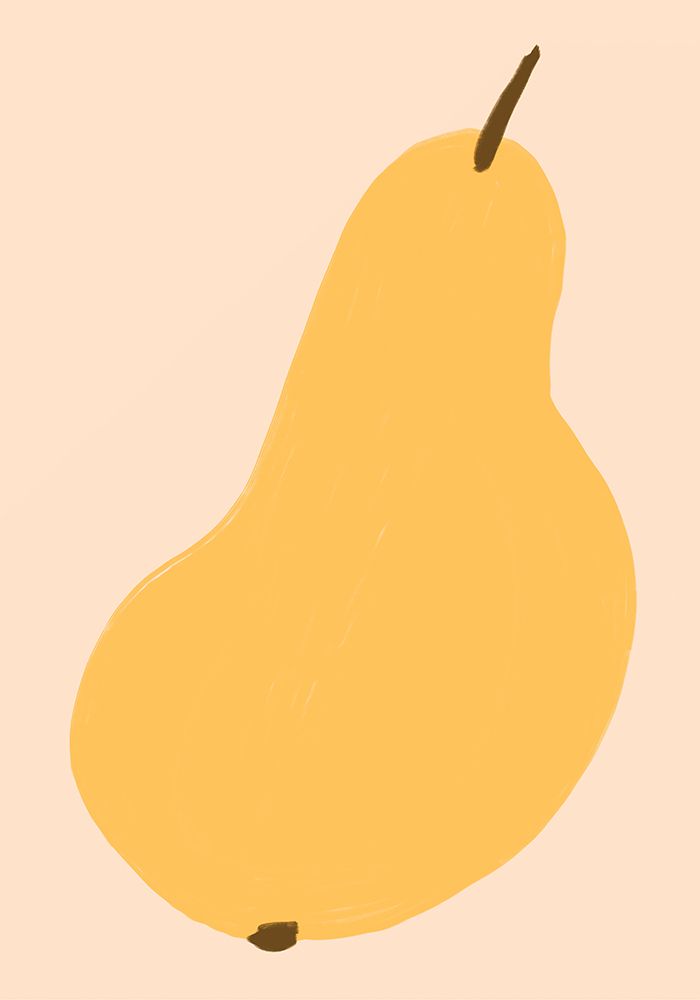 Pear art print by Athene Fritsch for $57.95 CAD