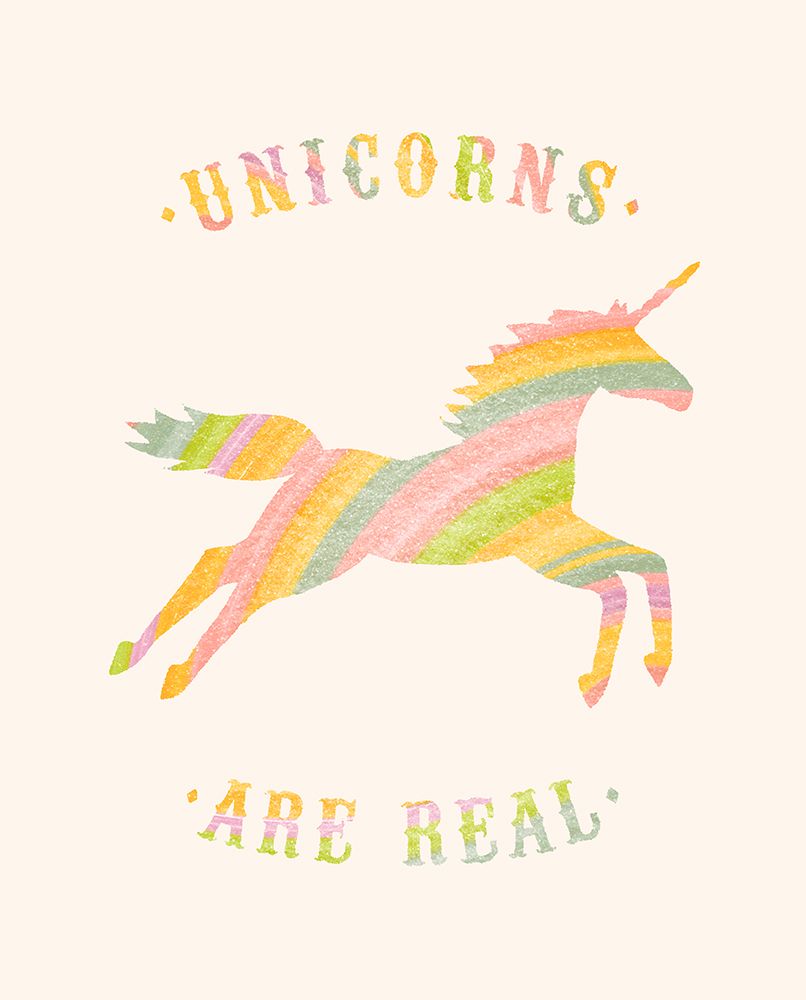 Unicorns Are Real art print by Florent Bodart for $57.95 CAD
