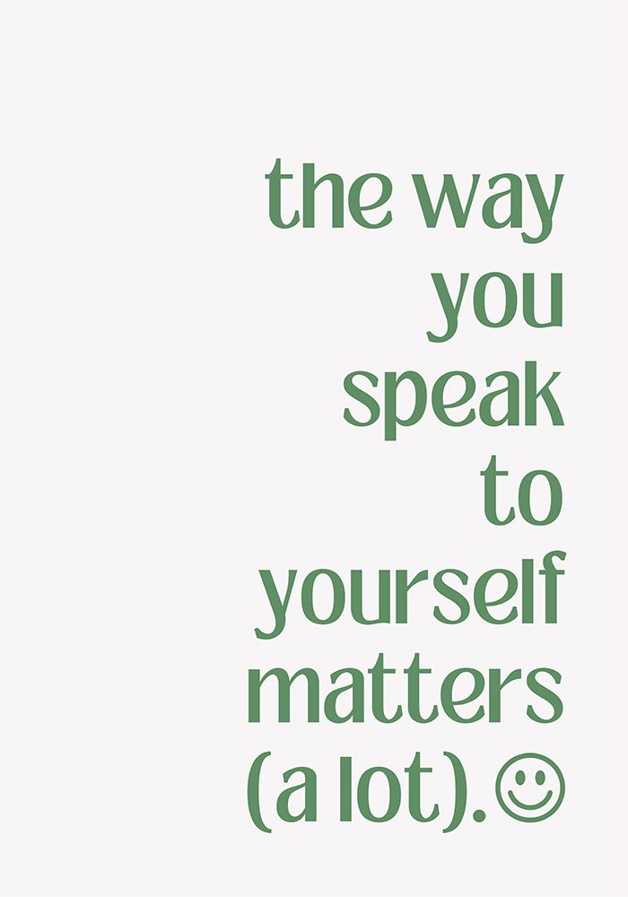 The Way You Speak to Yourself art print by Athene Fritsch for $57.95 CAD
