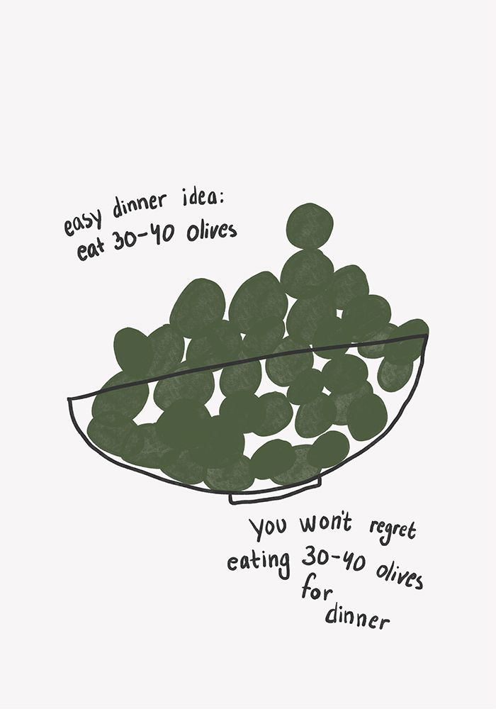 Olives for Dinner art print by Athene Fritsch for $57.95 CAD