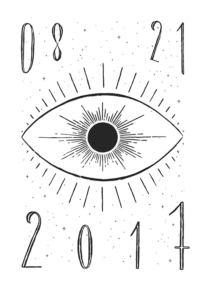 Total Eclipse White art print by Florent Bodart for $57.95 CAD