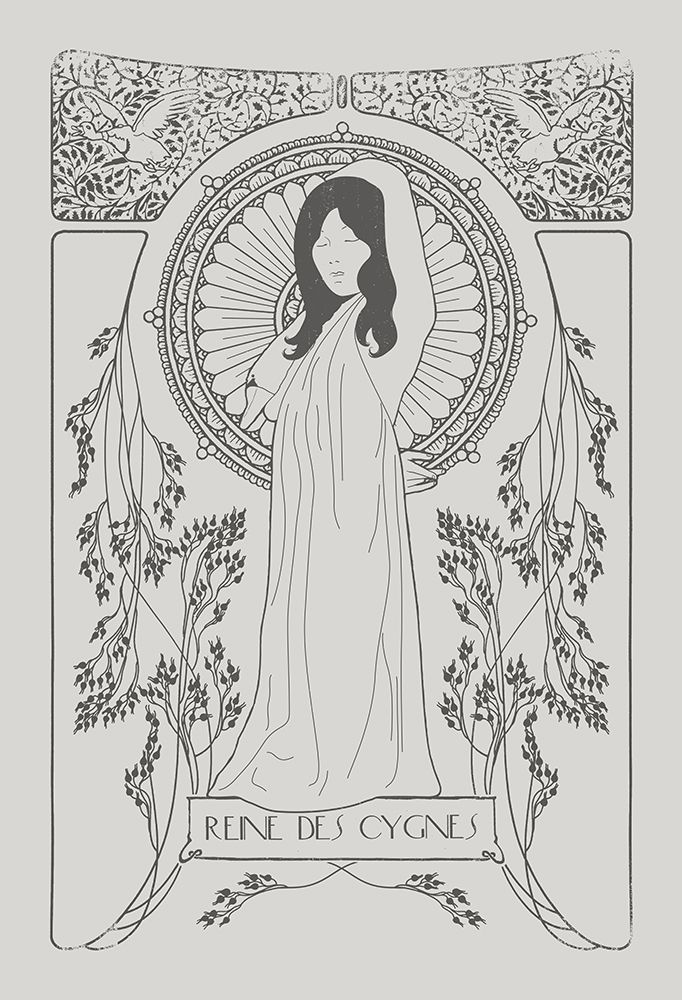 Reine Des Cygnes NAo1 art print by Florent Bodart for $57.95 CAD