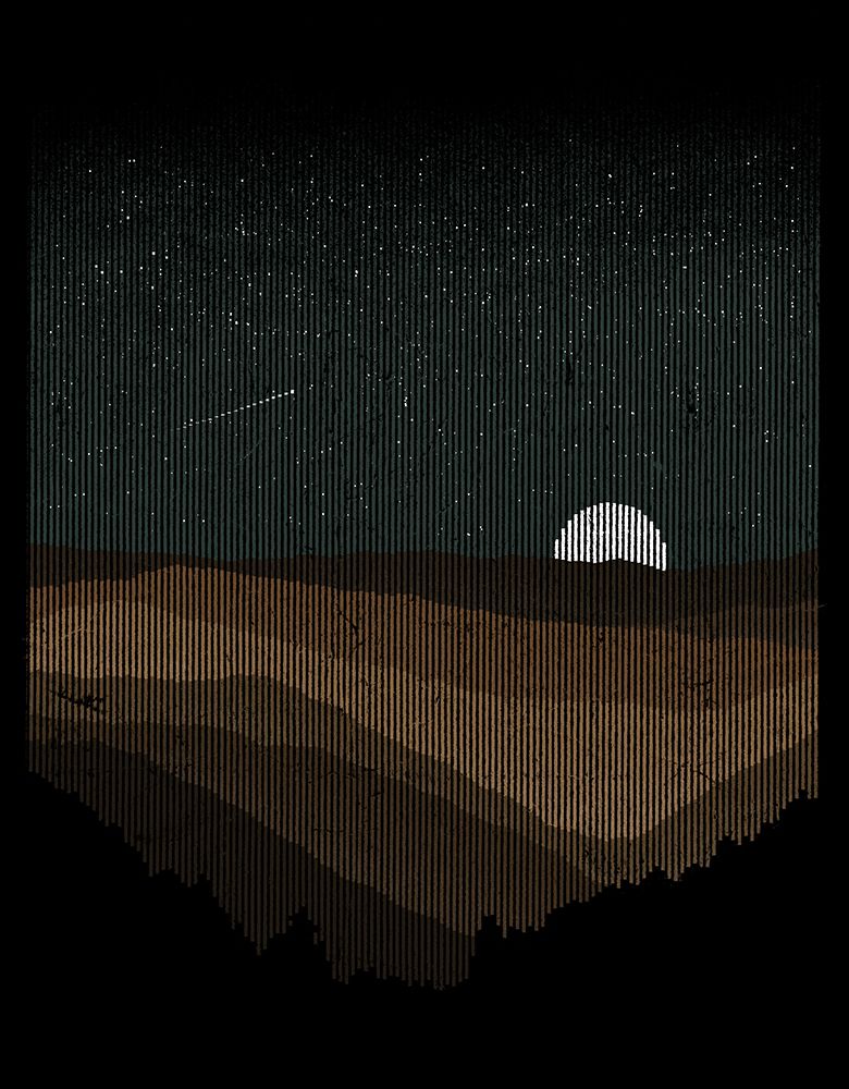 Moonrise art print by Florent Bodart for $57.95 CAD