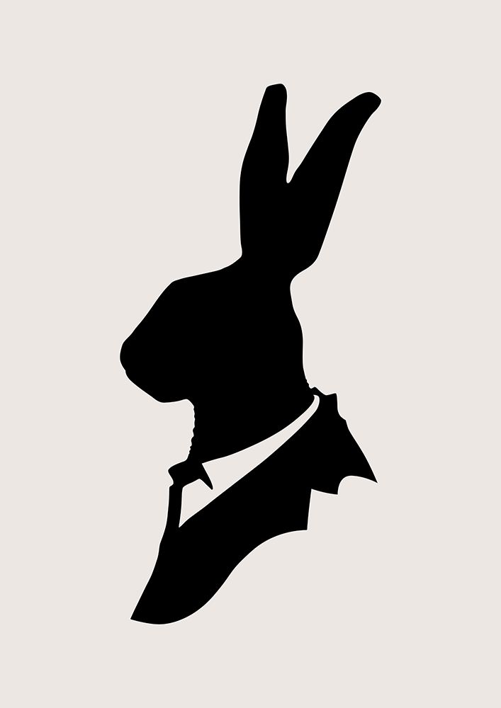 Monsieur Lapin art print by Florent Bodart for $57.95 CAD