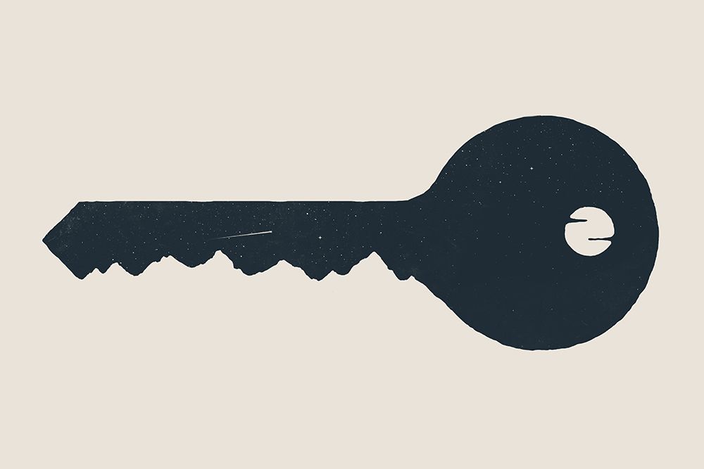 Key To The Mountain art print by Florent Bodart for $57.95 CAD