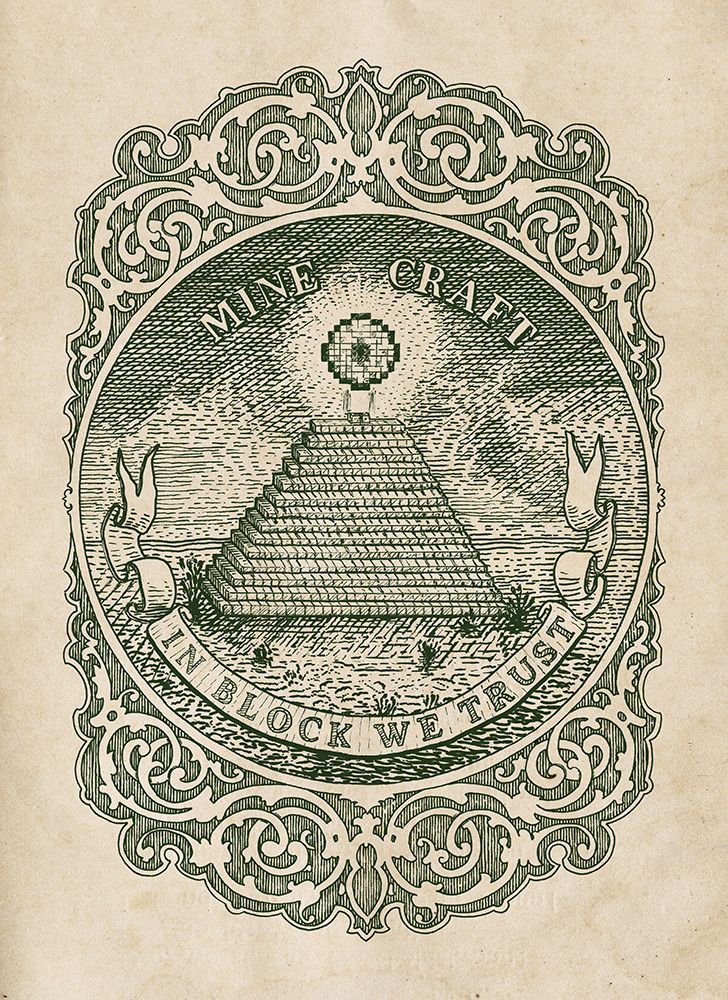 In Block We Trust art print by Florent Bodart for $57.95 CAD