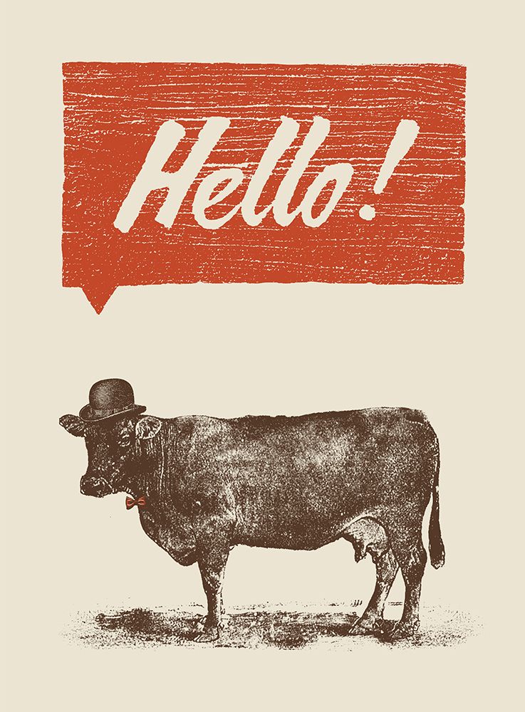 Hello art print by Florent Bodart for $57.95 CAD