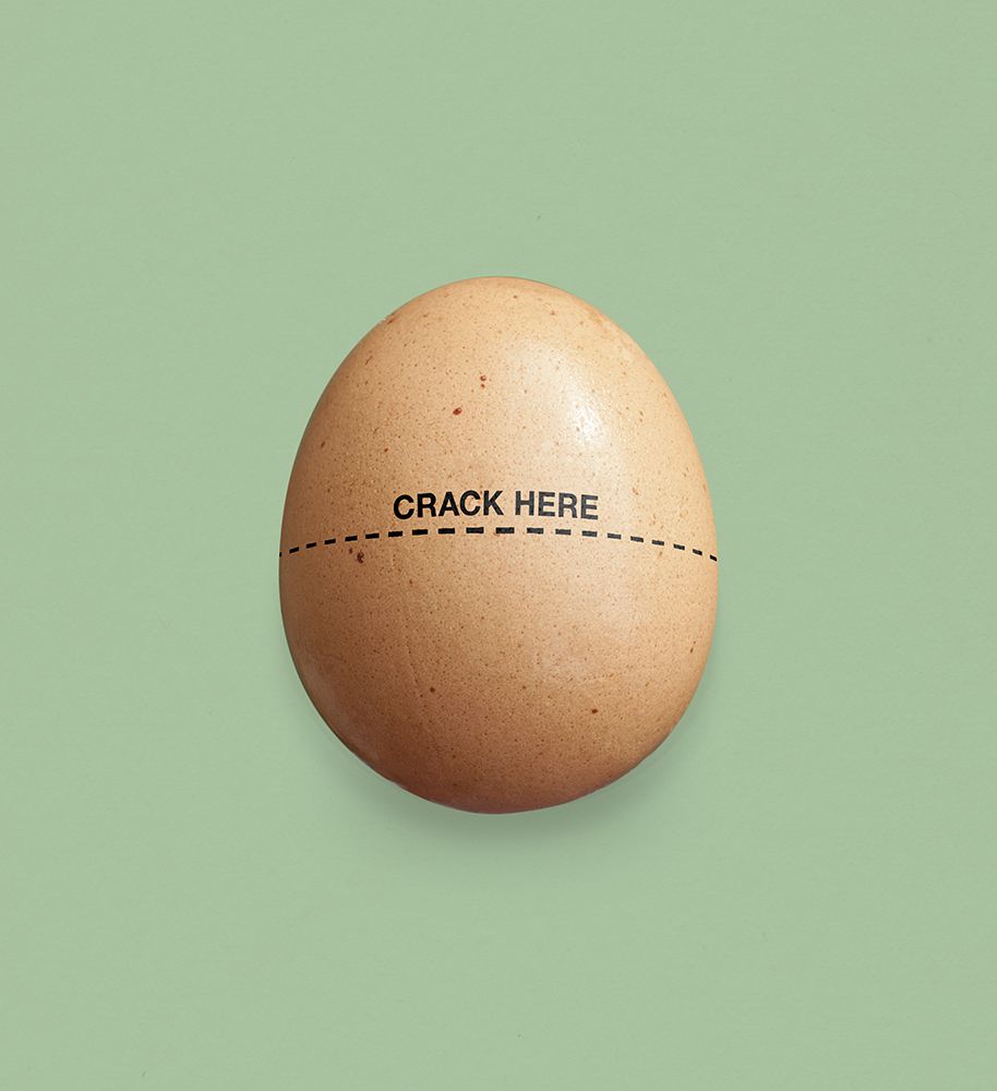 Crack Here Main art print by Florent Bodart for $57.95 CAD
