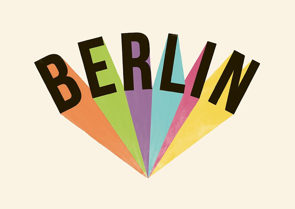 Berlin art print by Florent Bodart for $57.95 CAD