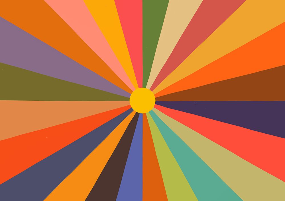 Sun Print art print by Florent Bodart for $57.95 CAD