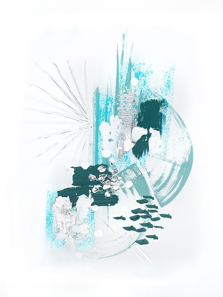 Abstract Mint 2 art print by Alyson Storms for $57.95 CAD