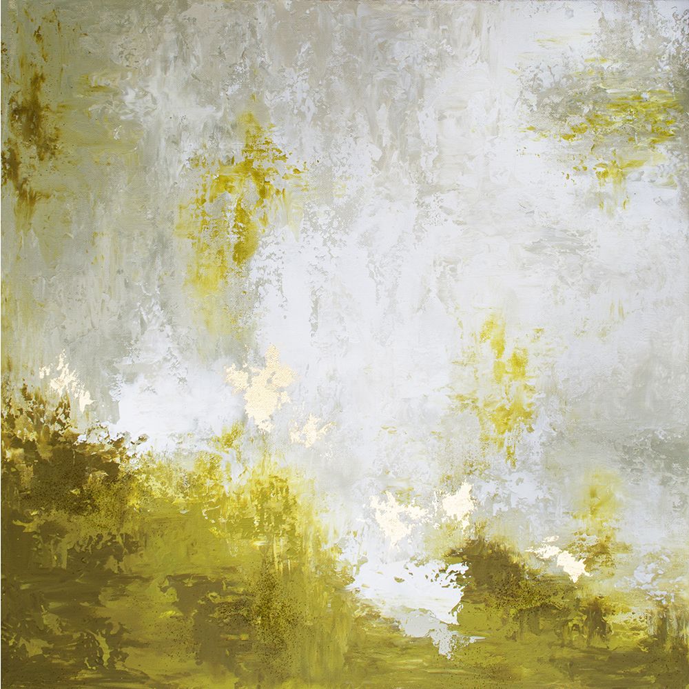 Abstract Moss Green 2 art print by Alyson Storms for $57.95 CAD