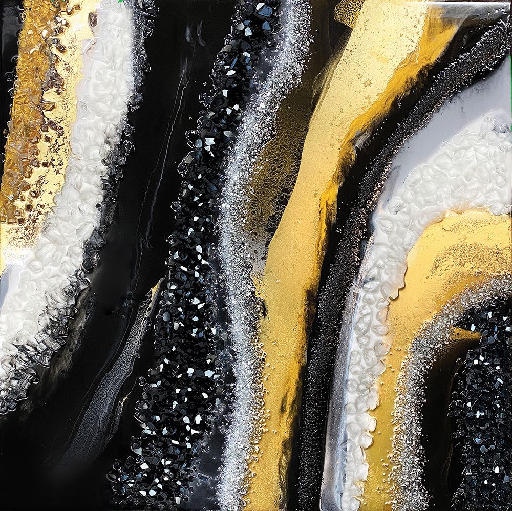 Black Agate art print by Alyson Storms for $57.95 CAD