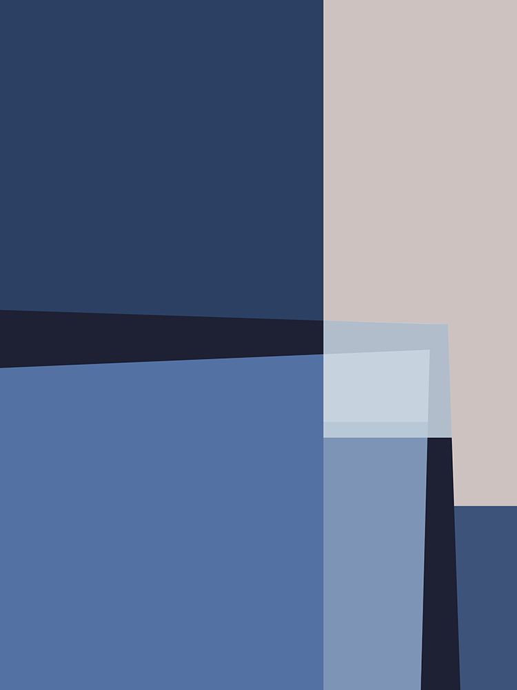 Blue Lines 2 art print by Alyson Storms for $57.95 CAD