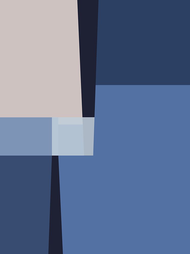 Blue Lines 3 art print by Alyson Storms for $57.95 CAD