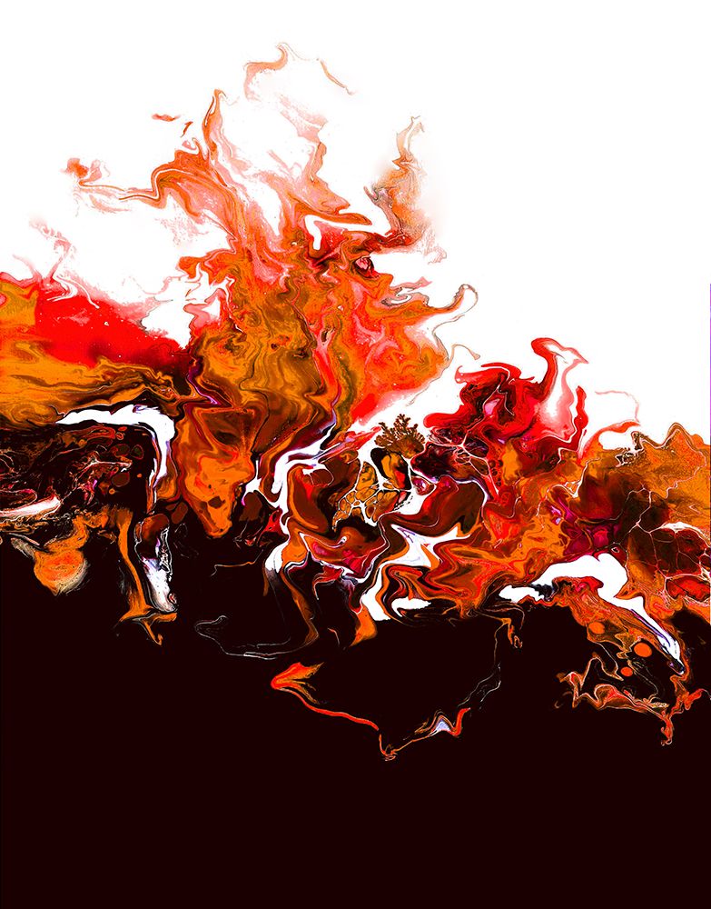 Colorful Wave 1 art print by Alyson Storms for $57.95 CAD