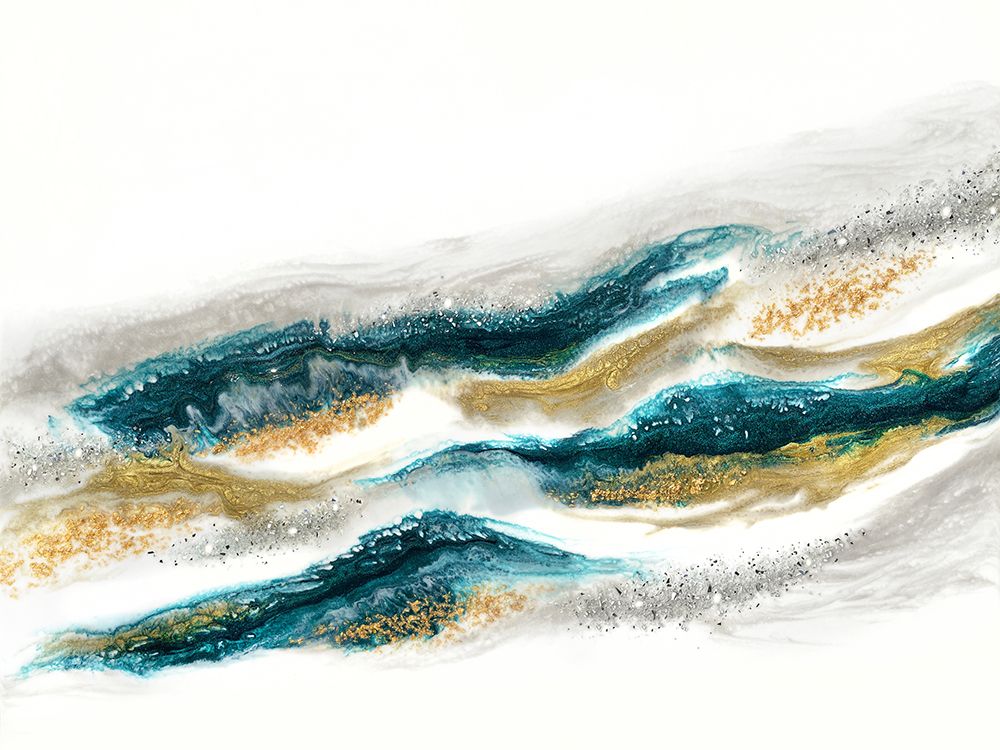 Emerald Gold art print by Alyson Storms for $57.95 CAD