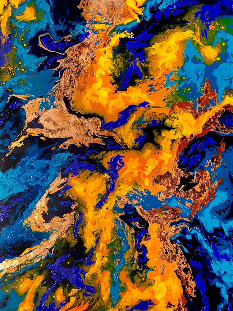 Fire and Ice art print by Alyson Storms for $57.95 CAD