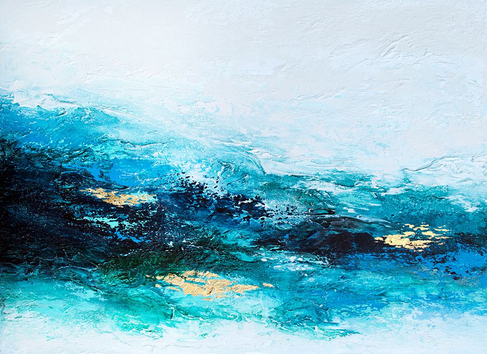 Flourishing Wave art print by Alyson Storms for $57.95 CAD