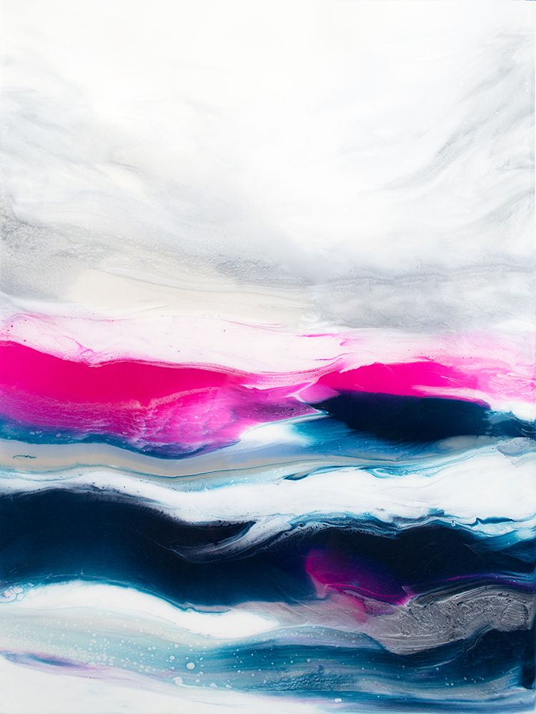 Fuschia Wave Part1 art print by Alyson Storms for $57.95 CAD