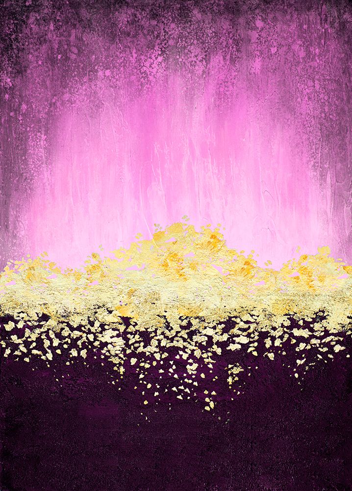 Golden Dawn Pink art print by Alyson Storms for $57.95 CAD