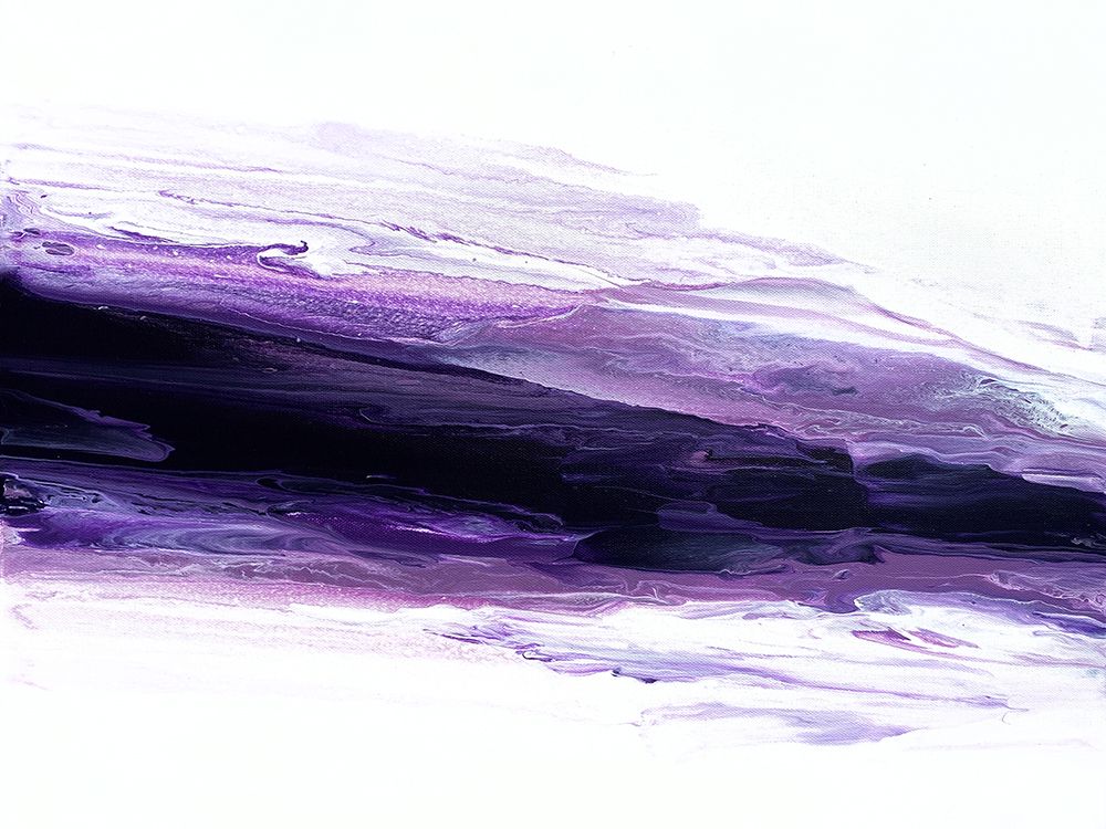 Purple Wave art print by Alyson Storms for $57.95 CAD