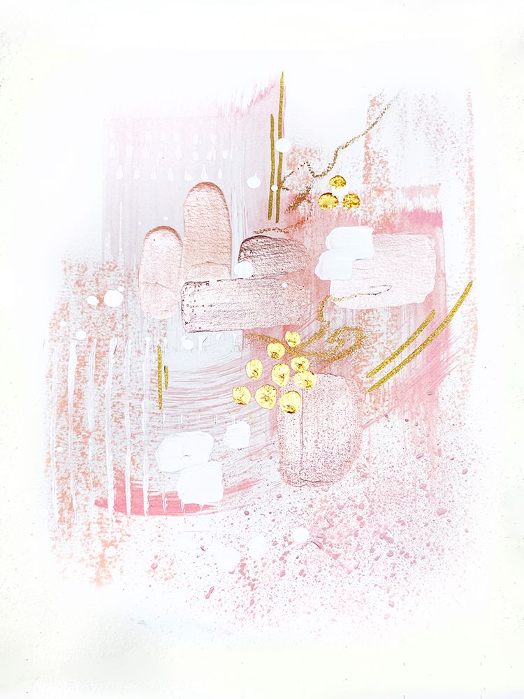 Rose and Gold Light 1 art print by Alyson Storms for $57.95 CAD