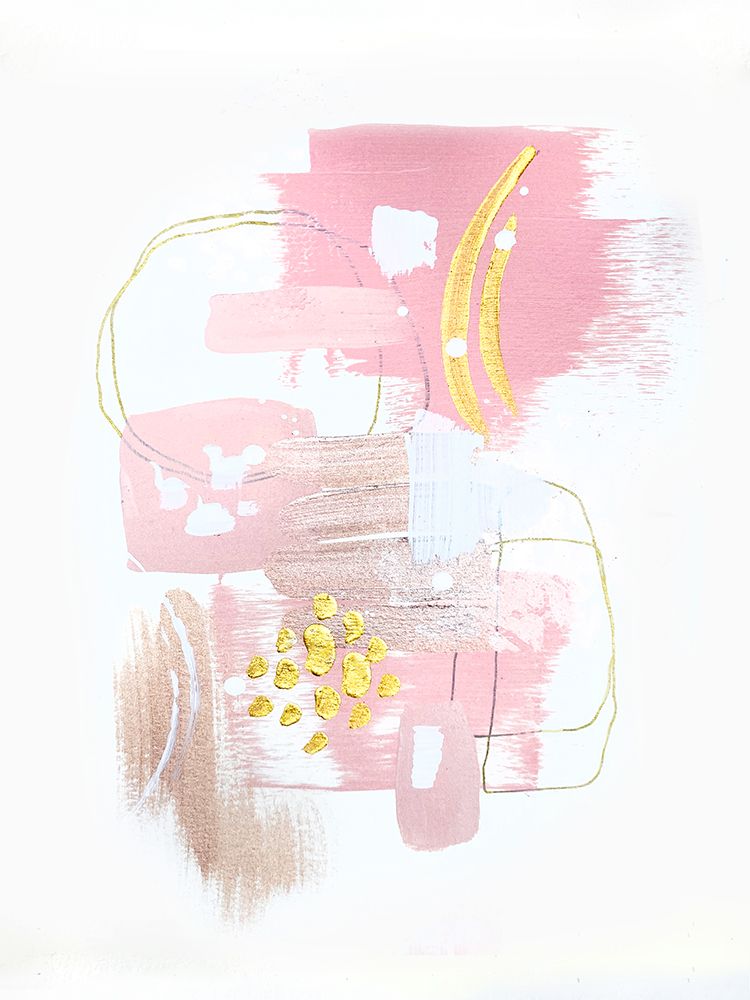 Rose and Gold Light 3 art print by Alyson Storms for $57.95 CAD