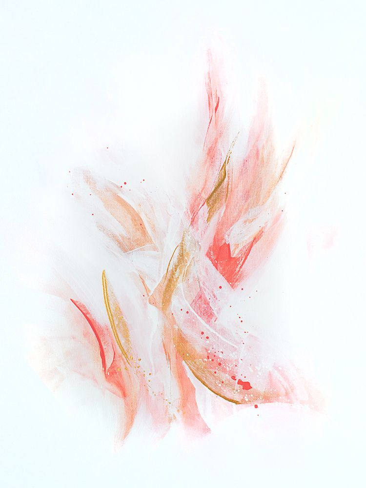 Rose Gold Ribbons art print by Alyson Storms for $57.95 CAD