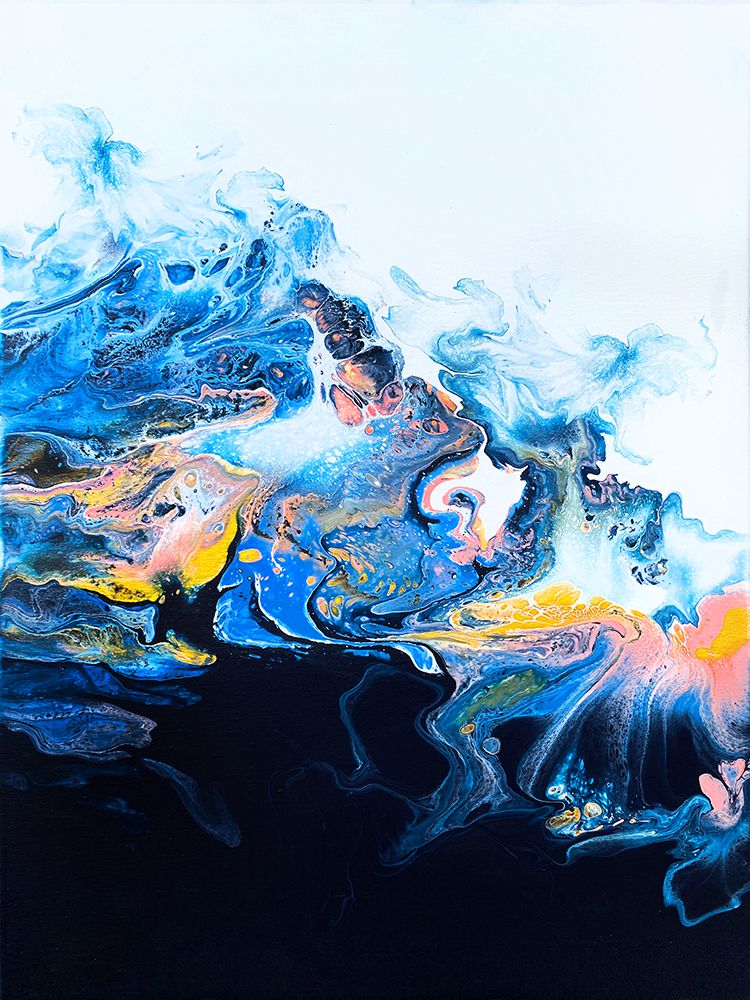 Starburst Wave art print by Alyson Storms for $57.95 CAD