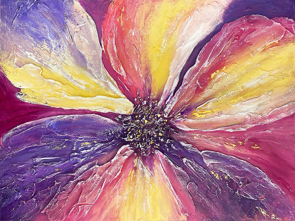 Warm Flower art print by Alyson Storms for $57.95 CAD