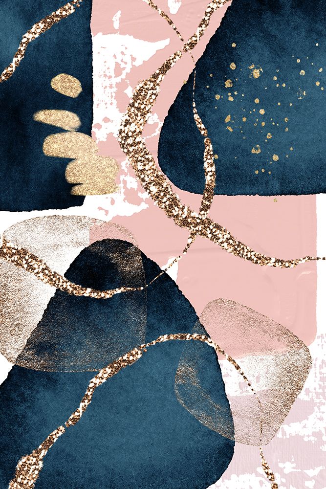 Fabulously Navy -1 art print by Sally Ann Moss for $57.95 CAD