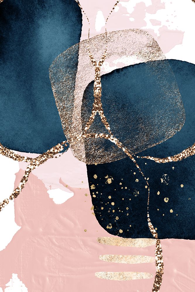 Fabulously Navy-3 art print by Sally Ann Moss for $57.95 CAD