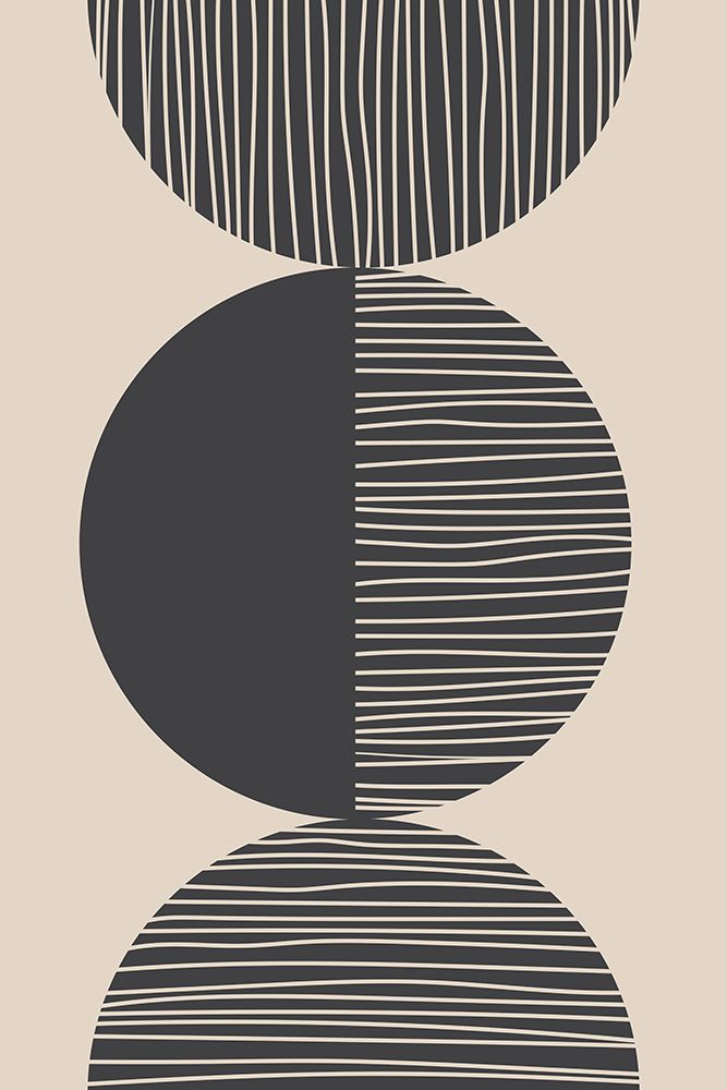 Black Circle Art art print by Melloi Art Prints for $57.95 CAD