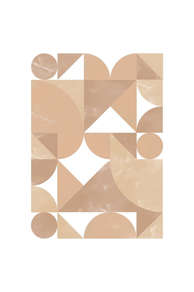 Beige Geometric Art art print by Melloi Art Prints for $57.95 CAD