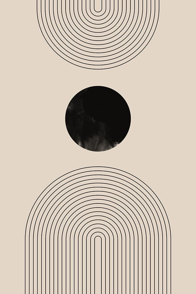Black Arch Line Art art print by Melloi Art Prints for $57.95 CAD