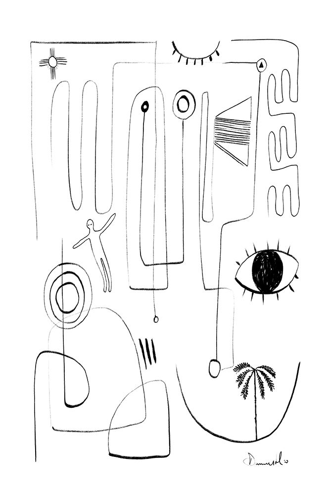 Eyeshaveit art print by Dan Hobday for $57.95 CAD