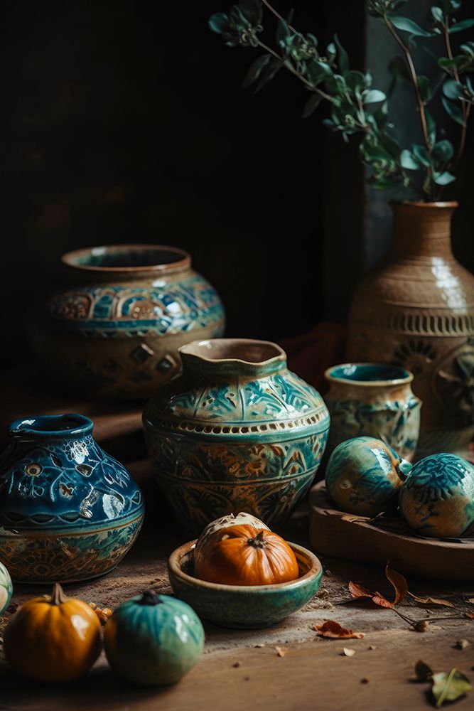 Moroccan Still Life No 2 art print by Treechild for $57.95 CAD