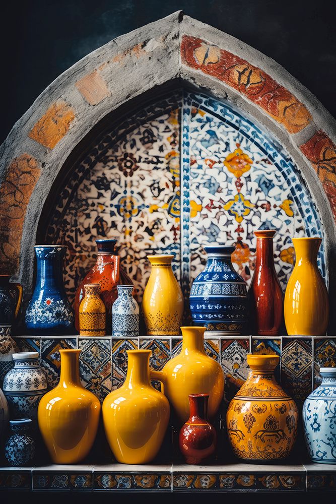 Moroccan Still Life No 6 art print by Treechild for $57.95 CAD