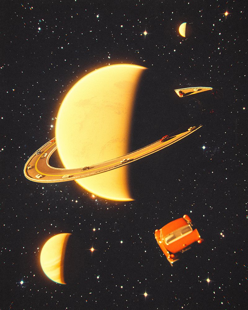 Rings of Saturn art print by Taudalpoi for $57.95 CAD