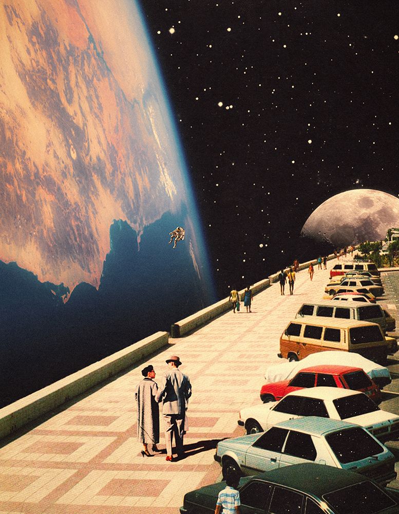 Space Promenade art print by Taudalpoi for $57.95 CAD