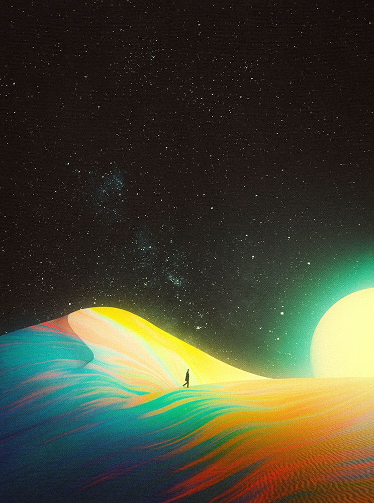 The Source of Happiness art print by Taudalpoi for $57.95 CAD
